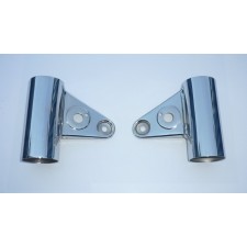 DRŽÁKY SVĚTLA - TYP RETRO, TRAVEL - SVĚTLOMET NÍŽE (PÁR) - CHROMOVANÉ